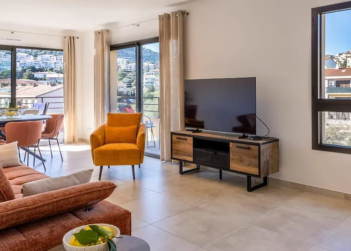 Casa Catalina Charme Contemporain A Lile-rousse 度假居 *