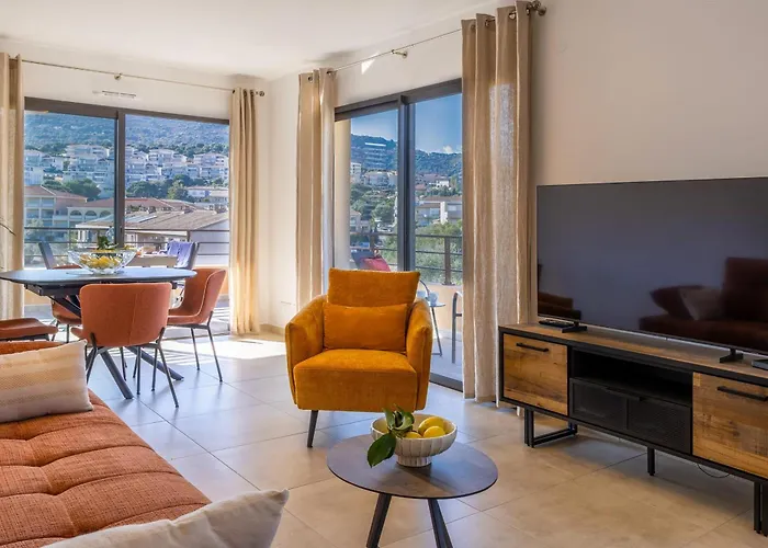 Casa Catalina Charme Contemporain A Lile-rousse בית נופש *